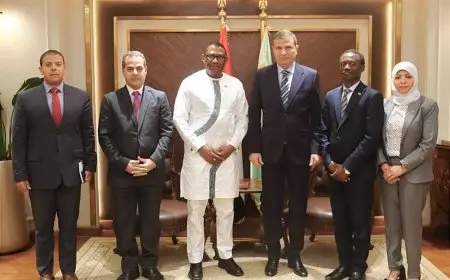 وزير الزراعة يبحث مع سفير سيراليون بالقاهرة آفاق التعاون المشترك بين البلدين الشقيقين