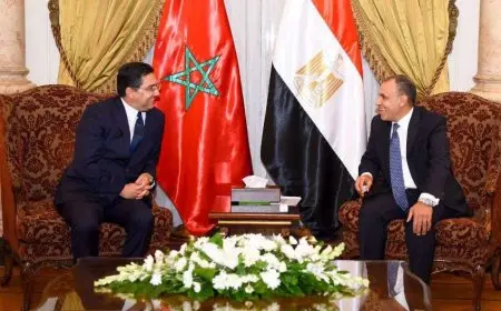 عبد العاطي يلتقي نظيره المغربي على هامش اجتماعات الجامعة العربية