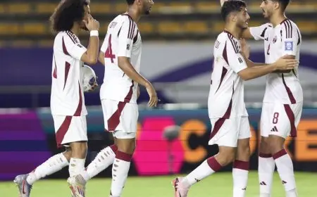 قطر تكتفي بالتعادل مع كوريا الشمالية في تصفيات كأس العالم