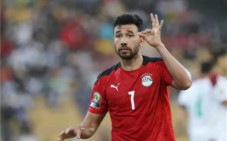 «تريزيجيه» يفتتح التسجيل مبكرًا لمنتخب مصر أمام بوتسوانا