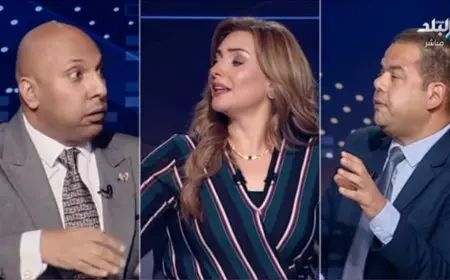 مشادة قوية على الهواء بين المحامي هاني سامح والشيخ إبراهيم رضا بشأن المساكنة