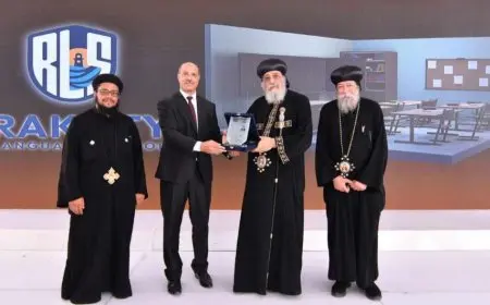 البابا تواضروس الثاني يفتتح مدرسة راكوتي «عيون مصر» غربي الإسكندرية