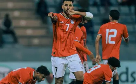 ملخص وأهداف مباراة مصر وبوتسوانا في تصفيات أمم إفريقيا