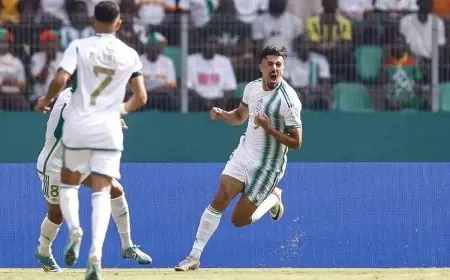 الجزائر تهزم ليبيريا بثلاثية في تصفيات كأس أمم أفريقيا