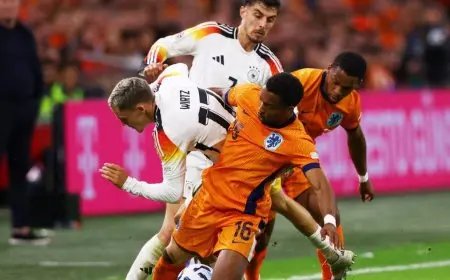 ألمانيا تتعافى من هدف مبكر وتعود بالتعادل من هولندا بدوري الأمم