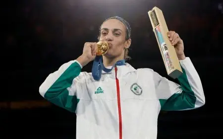 تعيين الجزائرية إيمان خليف “بطلة لحقوق الطفل” لدى اليونيسف