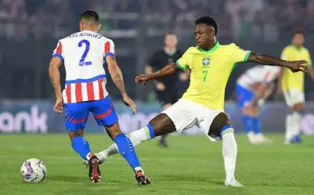 البرازيل تواصل كبوتها وتخسر أمام باراجواي في تصفيات كأس العالم