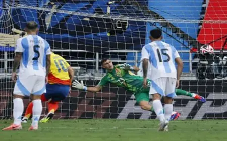 كولومبيا تهزم الأرجنتين وتُلحق بها ثاني هزيمة في تصفيات كأس العالم 2026