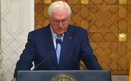 الرئيس الألماني: نسعى لبناء 93 مدرسة في مصر