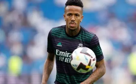 أنباء سعيدة لأنشيلوتي.. ميليتاو وميندي جاهزان لمباراة سوسيداد