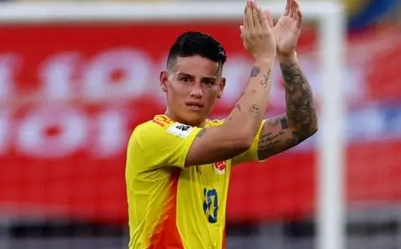 خاميس رودريغيز يقترب من نيمار بعد تحطيم رقم فالديراما