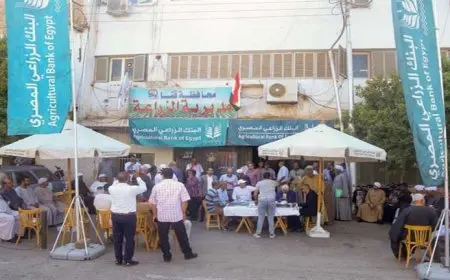 البنك الزراعي يصدر حساب لكل مواطن مجانا ضمن فعاليات عيد الفلاح