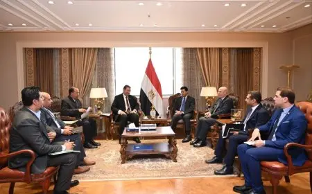 تفاصيل جلسة وزير الرياضة مع محافظ دمياط