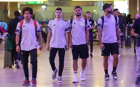 بعثة المصري تغادر إلى بني غازي لملاقاة الهلال الليبي في الكونفدرالية