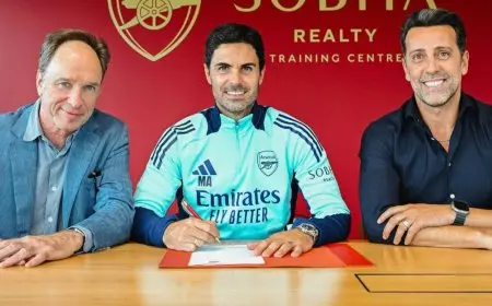 رسمياً.. أرسنال يعلن تجديد عقد أرتيتا