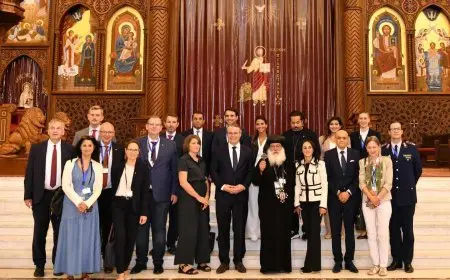 البابا تواضروس الثاني يستقبل رئيس ألمانيا