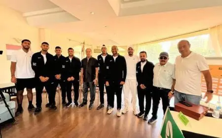 صفوت وعصراوى ضربة البداية فى لقاء مصر والمجر بكأس ديفيز للتنس غدا