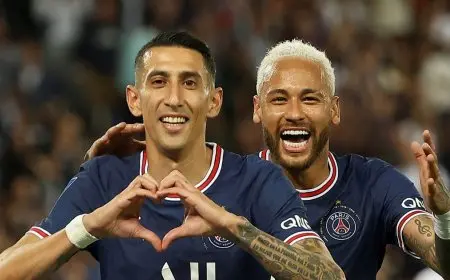 رحيل أنخيل دي ماريا عن باريس سان جيرمان أحزن زوجته.. ونيمار