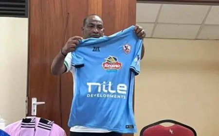 الزمالك يرتدي القميص اللبني والشورت الأسود أمام الشرطة الكيني في الكونفدرالية