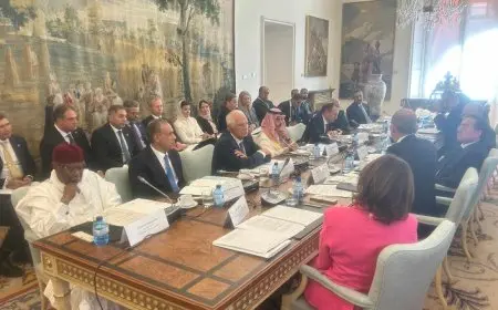 وزير الخارجية يشارك في الاجتماع الوزاري حول القضية الفلسطينية وتنفيذ حل الدولتين