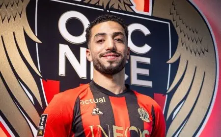 محمد عبد المنعم على رأس قائمة نيس لمباراة مارسيليا في الدوري الفرنسي