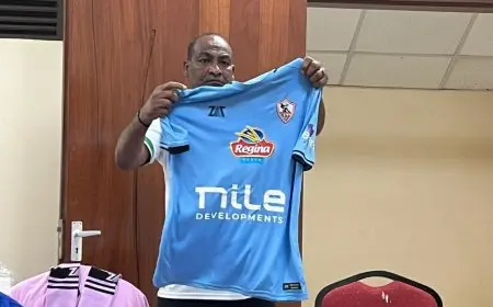 أحمد سالم: الزمالك يخوض مباراة الشرطة الكيني بزي مؤقت