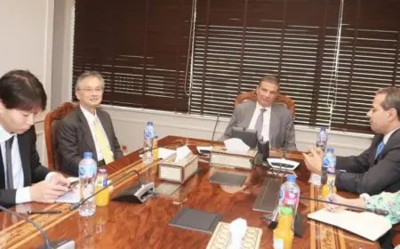 وزير الزراعة يبحث مع سفير اليابان بالقاهرة التعاون في تكنولوجيات الزراعة الحديثة