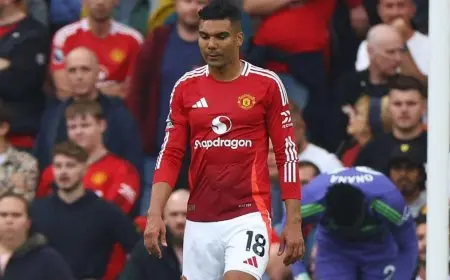 بعد خطأيه أمام ليفربول.. تن هاغ يقصي كاسيميرو ضد ساوثهامبتون