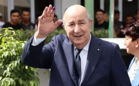 بأكثر من 84%.. عبد المجيد تبون يفوز بولاية رئاسية ثانية في الجزائر