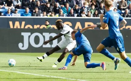 باير ليفركوزن يسحق هوفنهايم ويونيون برلين يكبح لايبزيغ
