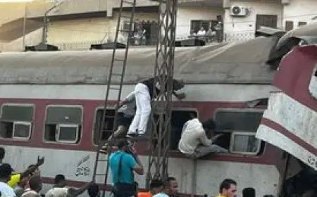 الصحة تعلن عن حصيلة جديدة لمصابي حادث تصادم قطاري الزقازيق