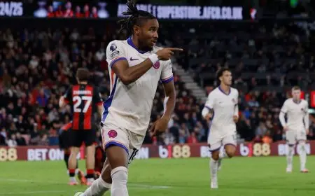 نكونكو يُنقذ تشيلسي من التعثر أمام بورنموث