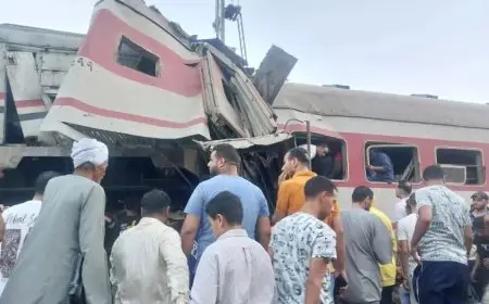 الأردن يعزي مصر في ضحايا حادث تصادم قطاري الشرقية