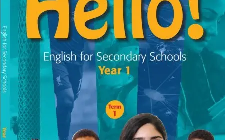 التعليم تنشر كتاب منهج اللغة الإنجليزية New Hello – 2024 للصف الأول الثانوي.. رابط مباشر الآن
