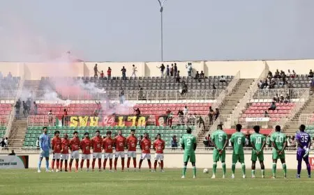 الأهلي يتقدم على جورماهيا بهدفين في الشوط الأول