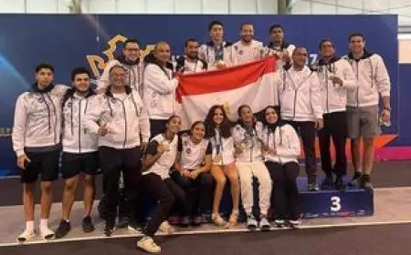منتخب مصر للخماسي الحديث يفوز بالمركز الأول في جدول ميداليات بطولة العالم للشباب