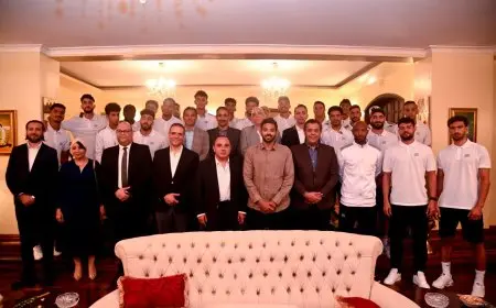 بعثة الزمالك تلبي دعوة سفير مصر في كينيا لحفل عشاء بمنزله