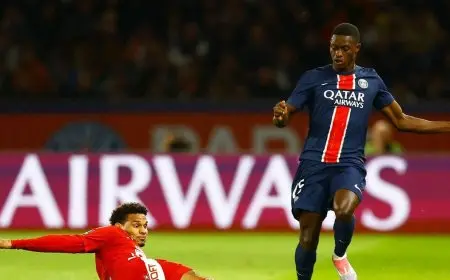 باريس سان جيرمان يتضامن مع نونو مينديز بعد إساءات عنصرية