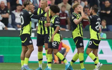 ترتيب الدوري الإنجليزي.. مانشستر سيتي في الصدارة وسقوط مروع لليفربول