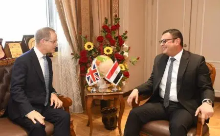 وزير الإسكان لسفير بريطانيا: لدينا العديد من فرص الاستثمار في الساحل الشمالي الغربي