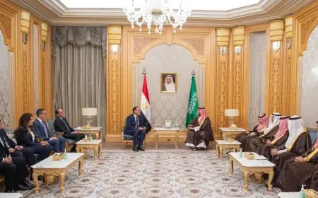 متحدث الحكومة يكشف تفاصيل اجتماع رئيس الوزراء وولي العهد السعودي