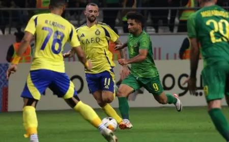 النصر السعودي يتعادل خارج قواعده أمام الشرطة العراقي بدوري أبطال آسيا للنخبة