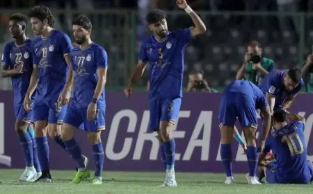 هزيمة ثقيلة للغرافة أمام الاستقلال في دوري أبطال آسيا للنخبة