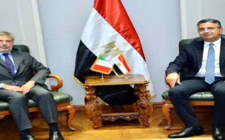 وزير التموين يبحث مع سفير إيطاليا مجالات وسُبل التعاون المشتركة