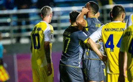 رأسية المغربي بوفتيني تهدي الوصل الفوز على باختاكور بدوري أبطال آسيا