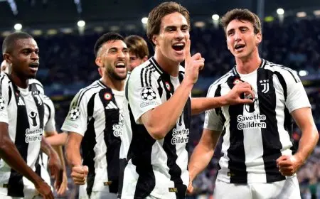 عودة قوية ليوفنتوس إلى دوري أبطال أوروبا بثلاثية أمام أيندهوفن