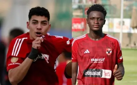 الأهلي يوافق على تجديد إعارة أبونج وبيبو