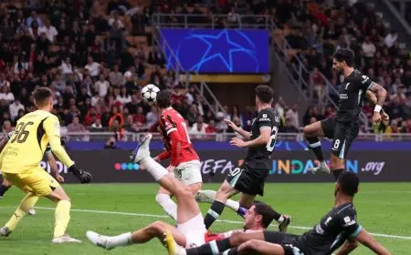 بمشاركة «محمد صلاح».. ليفربول يهزم ميلان بثلاثية في دوري أبطال أوروبا