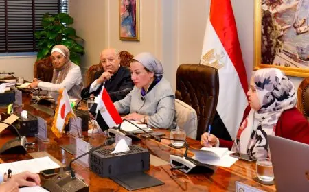وزيرة البيئة تبحث مع السفير الياباني بالقاهرة سبل تعزيز التعاون الثنائي لحد التلوث البلاستيكي