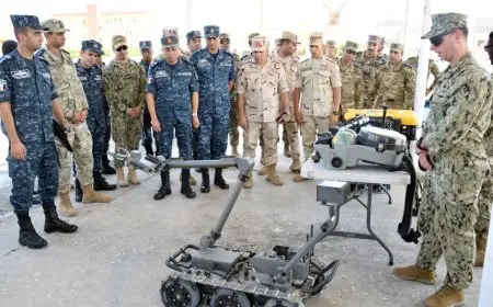 المتحدث العسكرى: ختام فعاليات التدريب المصري الأمريكي المشترك بنطاق البحر الأحمر